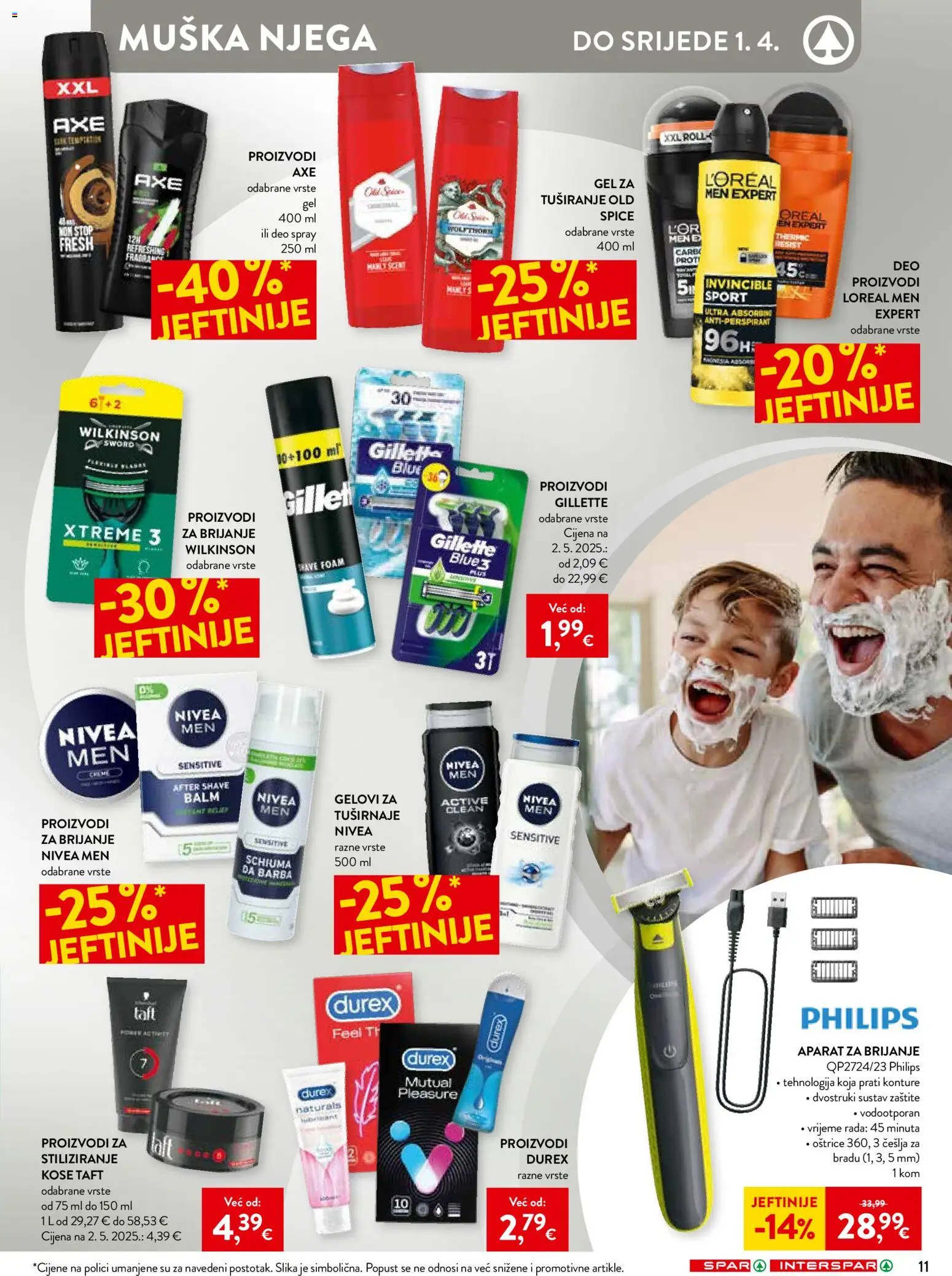 Interspar katalog | vrijedi od 12.03.2026 | Stranica: 16 | Proizvodi: Antiperspirant, Nivea, Old Spice