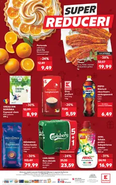 Ofertele Kaufland valabile de la 31.12.2025 | Pagină: 2 | Produse: Grătar, Vitrină, Cașcaval, Cafea