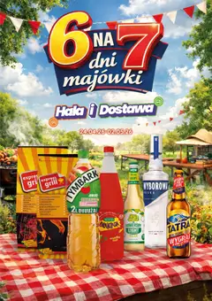 Pogląd oferty "Eurocash gazetka - 6 na 7 dni majówki" - ważna od 24.04.2026