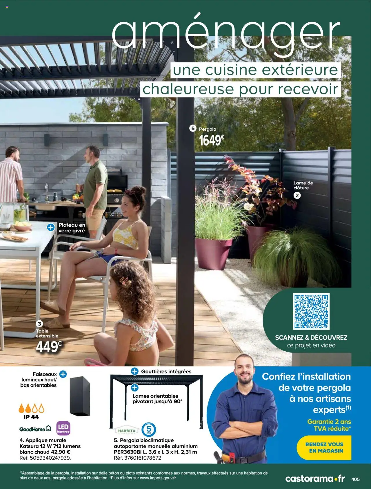 {H1} | Page: 405 | Produits: Vidéo, Plateau, Table, Plots