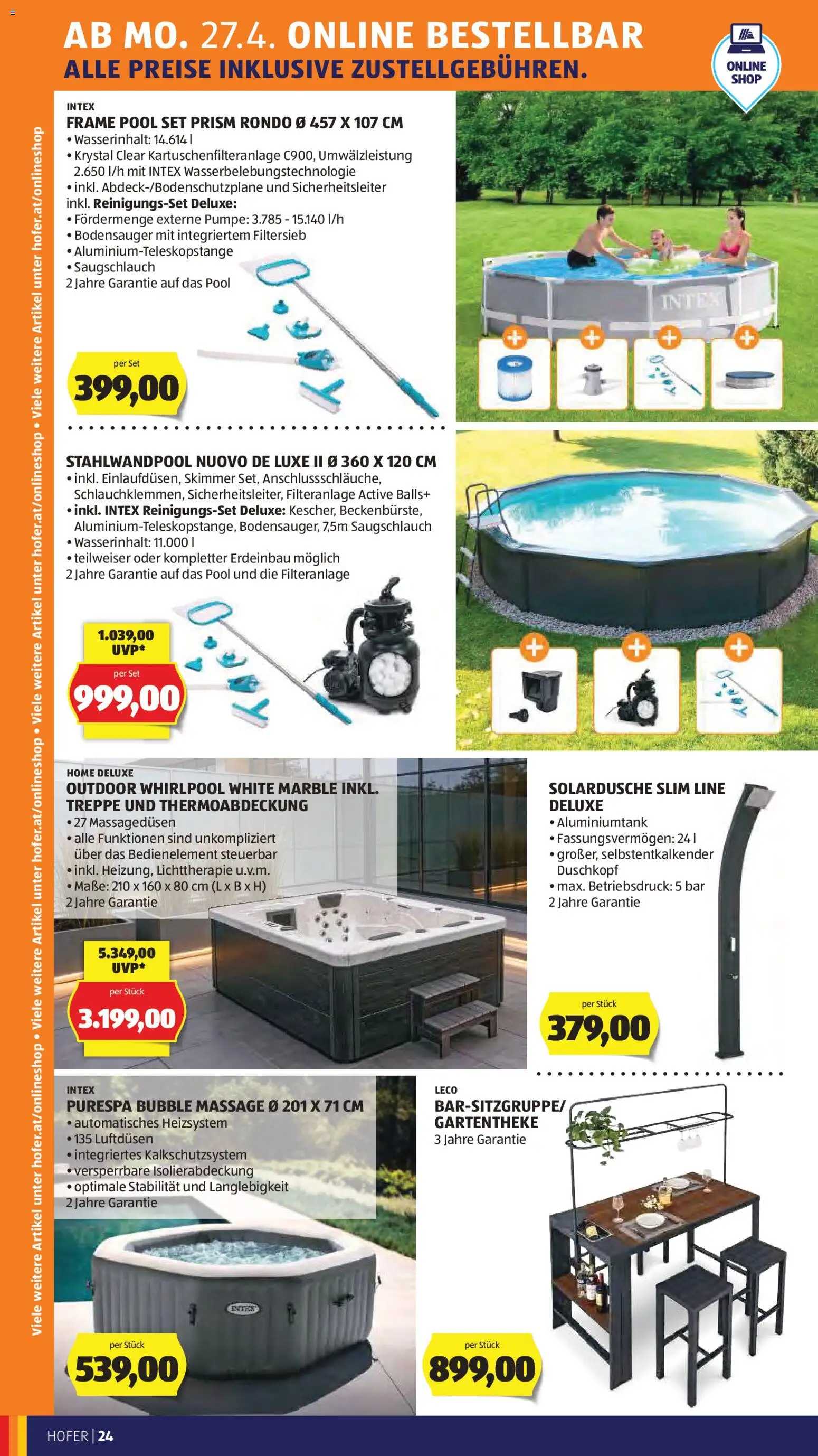 Hofer AT akciós ujság - amely érvényes a következő dátumtól: 24.04.2026 | Oldal: 28