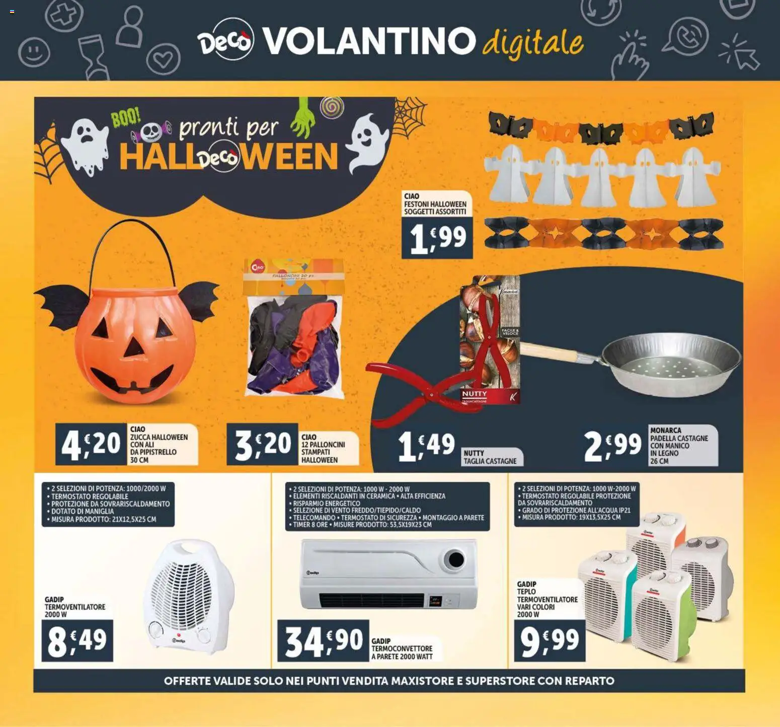 Volantino Decò del 28.10.2025 | Pagina: 35 | Prodotti: Zucca, Padella