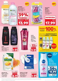 Pogląd oferty "Kaufland gazetka" - ważna od 29.10.2025 | Strona: 51 | Produkty: Gillette, Pomadka, Makijaż, Żel pod prysznic