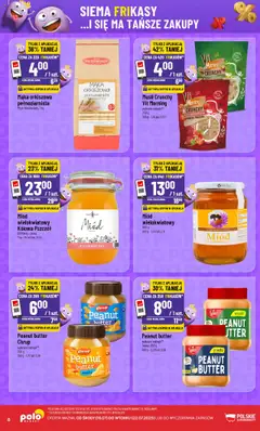 POLOmarket Gazetka - Frikasowe hity od 16.07.2025 | Strona: 8 | Produkty: Miód, Musli, Mąka orkiszowa