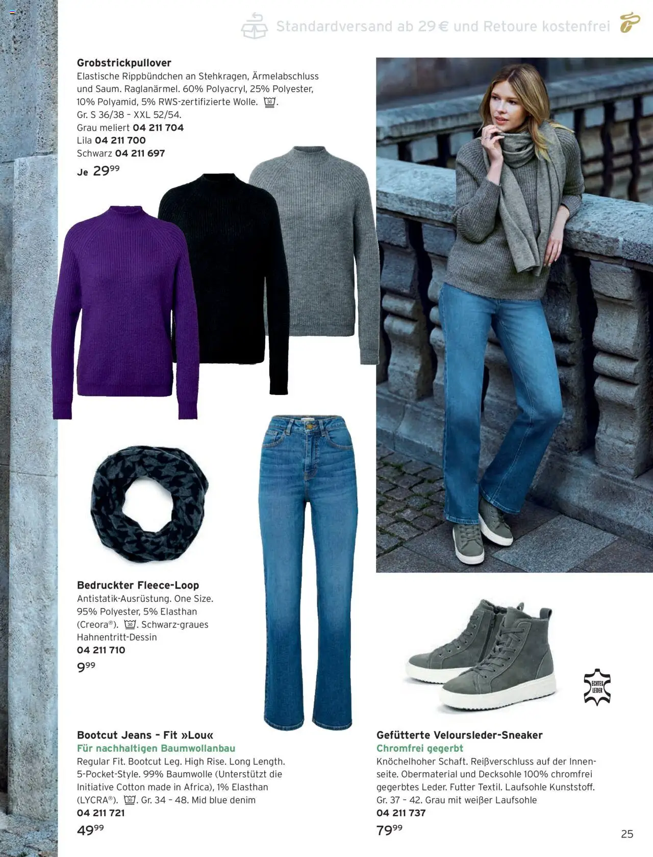 Angebote Tchibo – gültig ab 01.10.2025 | Seite: 25 | Produkte: Jeans