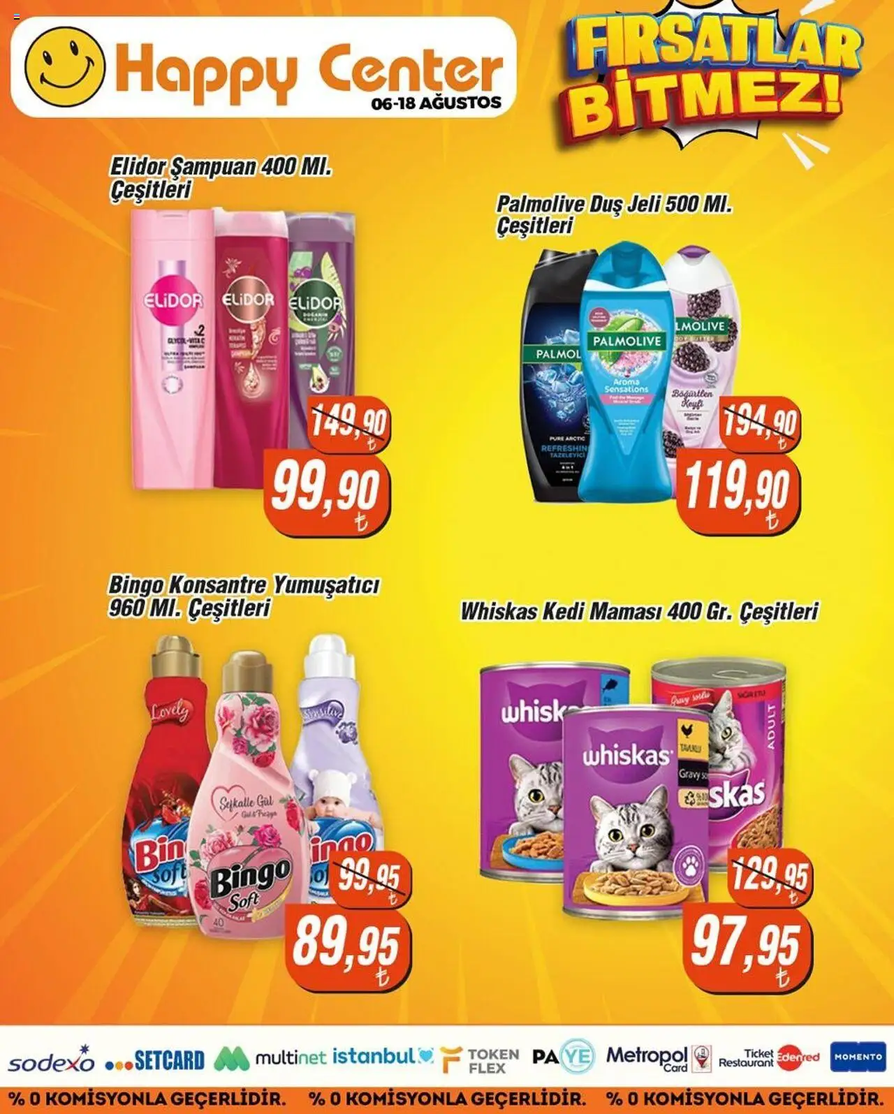 Happy Center Katalog - 06.08.2025 tarihinden itibaren geçerlidir | Sayfa: 16 | Ürünler: Duş, Duş jeli, Yumuşatıcı, Böğürtlen