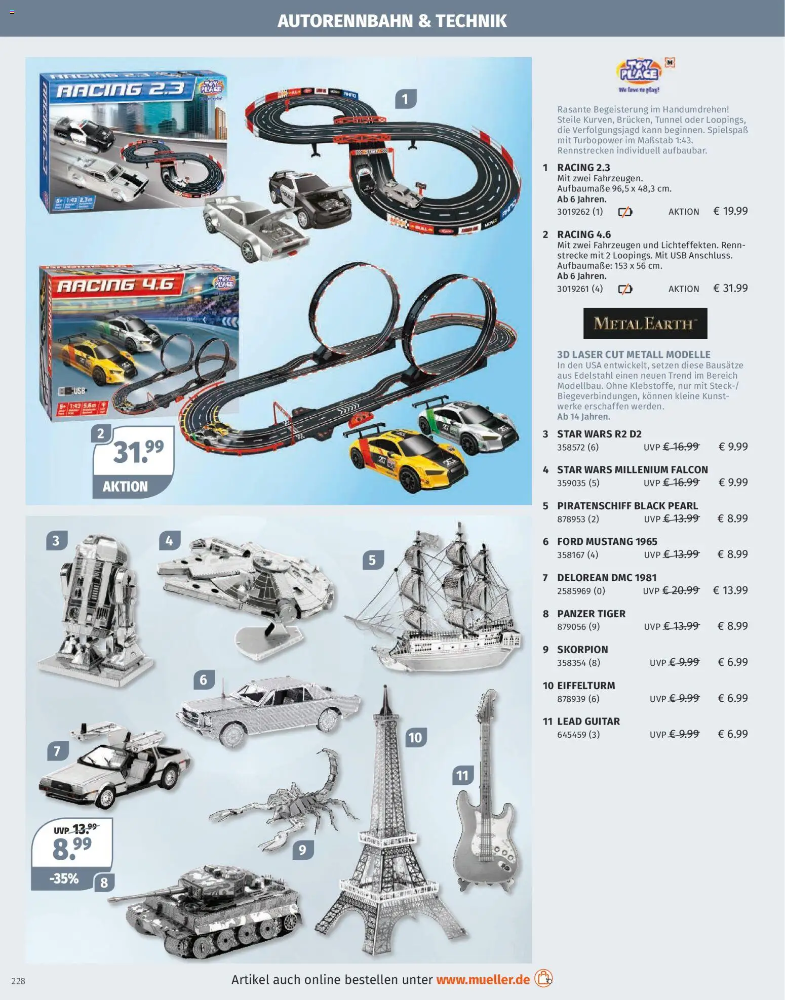 Müller Spielwarenkatalog – gültig ab 27.10.2025 | Seite: 228 | Produkte: USB