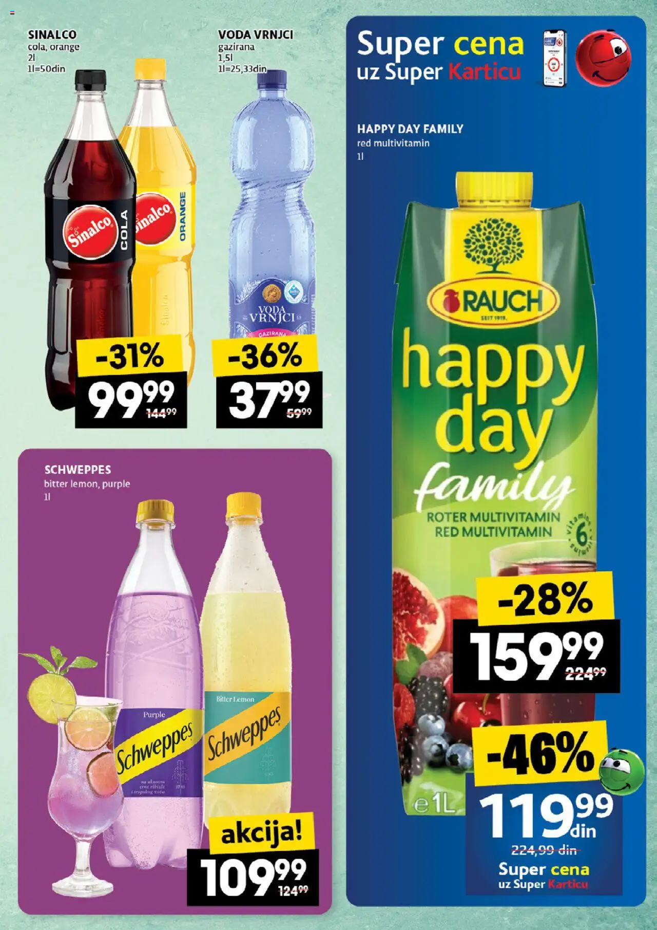 Idea katalog - važi od 03.07.2025 | Strana: 39 | Proizvode: Schweppes, Voda
