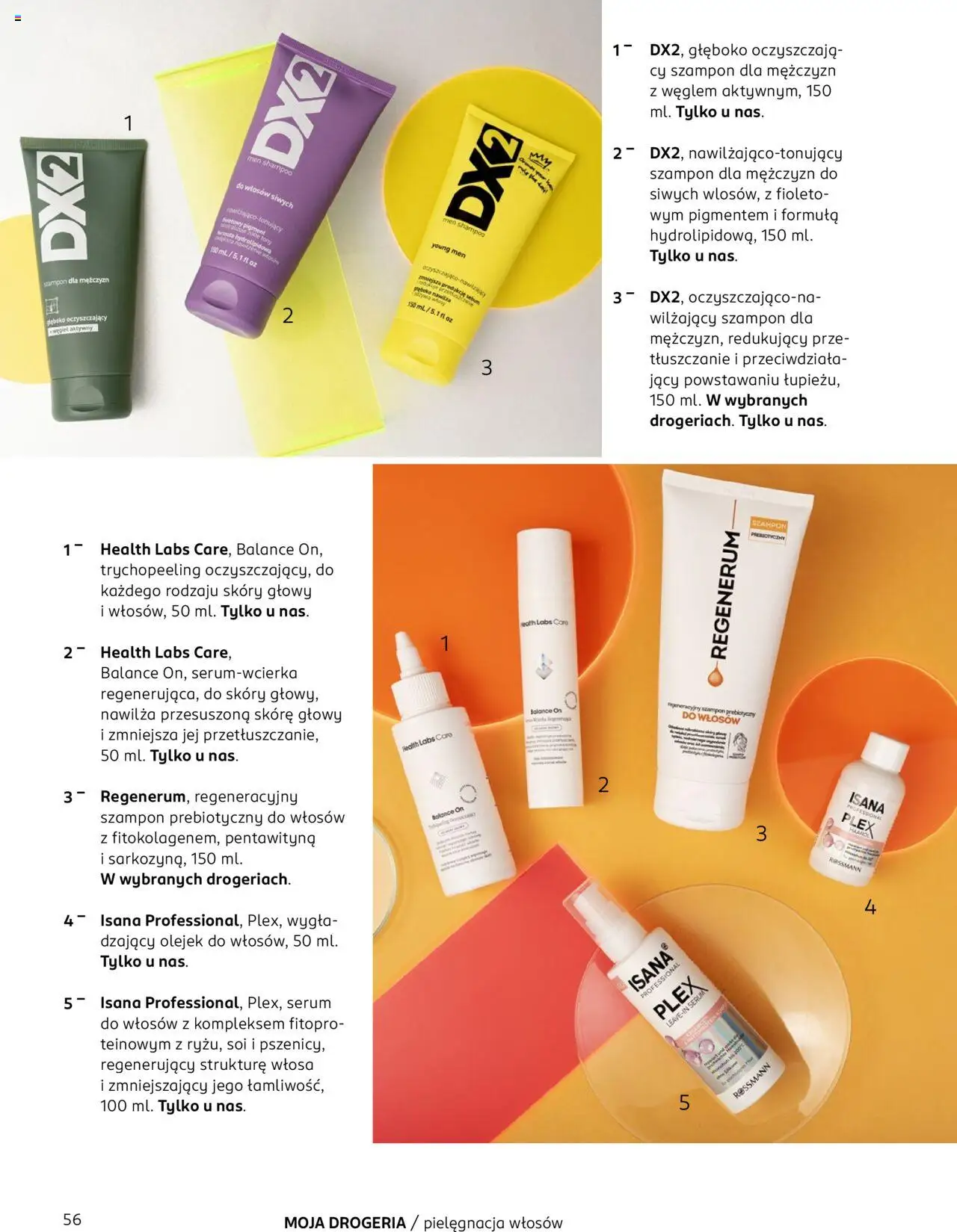 Rossmann Gazetka - Magazyn Moja Drogeria od 10.10.2025 | Strona: 58 | Produkty: Drogeria, Szampon