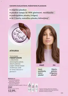 AVON akcijos nuo 01.09.2025 | Puslapis: 214 | Prekių: Balzamas, Šampūnas, Kaukė, Jungtis