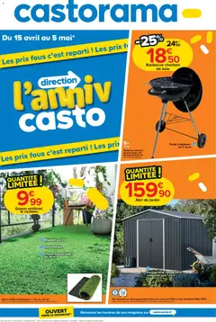 Castorama - Prévisualisation de Castorama Les prix fous c'est reparti valide à partir de 15.04.2026