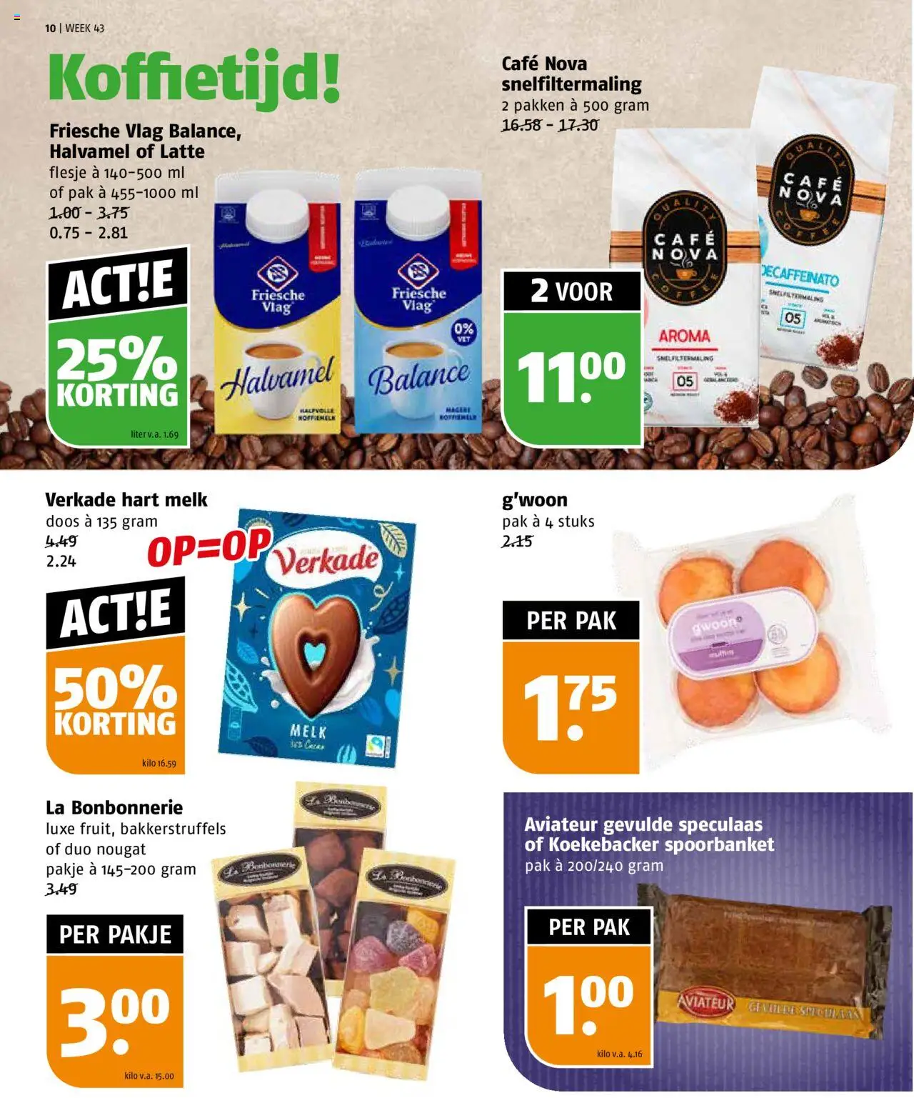{H1} | Pagina: 10 | Producten: Melk, La