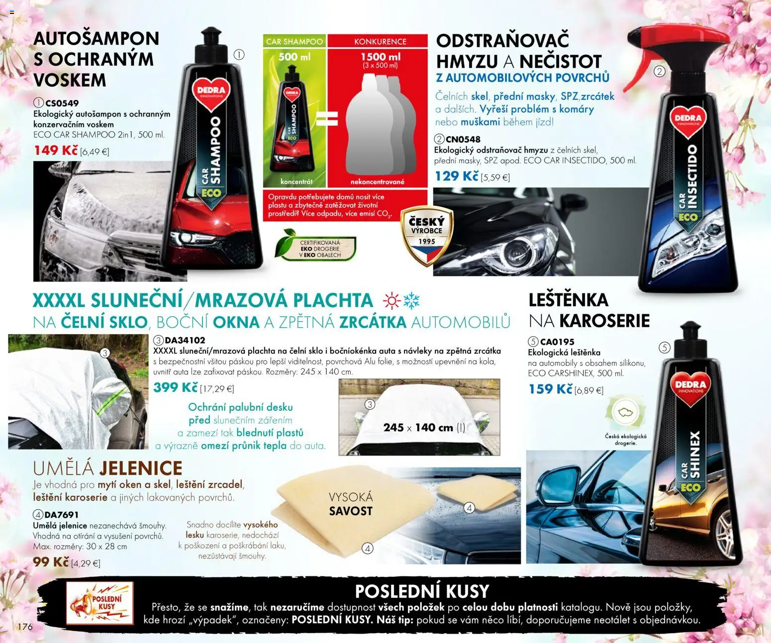 Nové Dedra akcie – leták je platný od 01.02.2026 | Strana: 76 | Produkty: Plachta