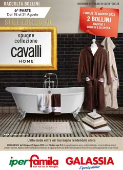 Anteprima del volantino Famila Raccolta Bollini catalogo valido a partire dal 18.08.2025