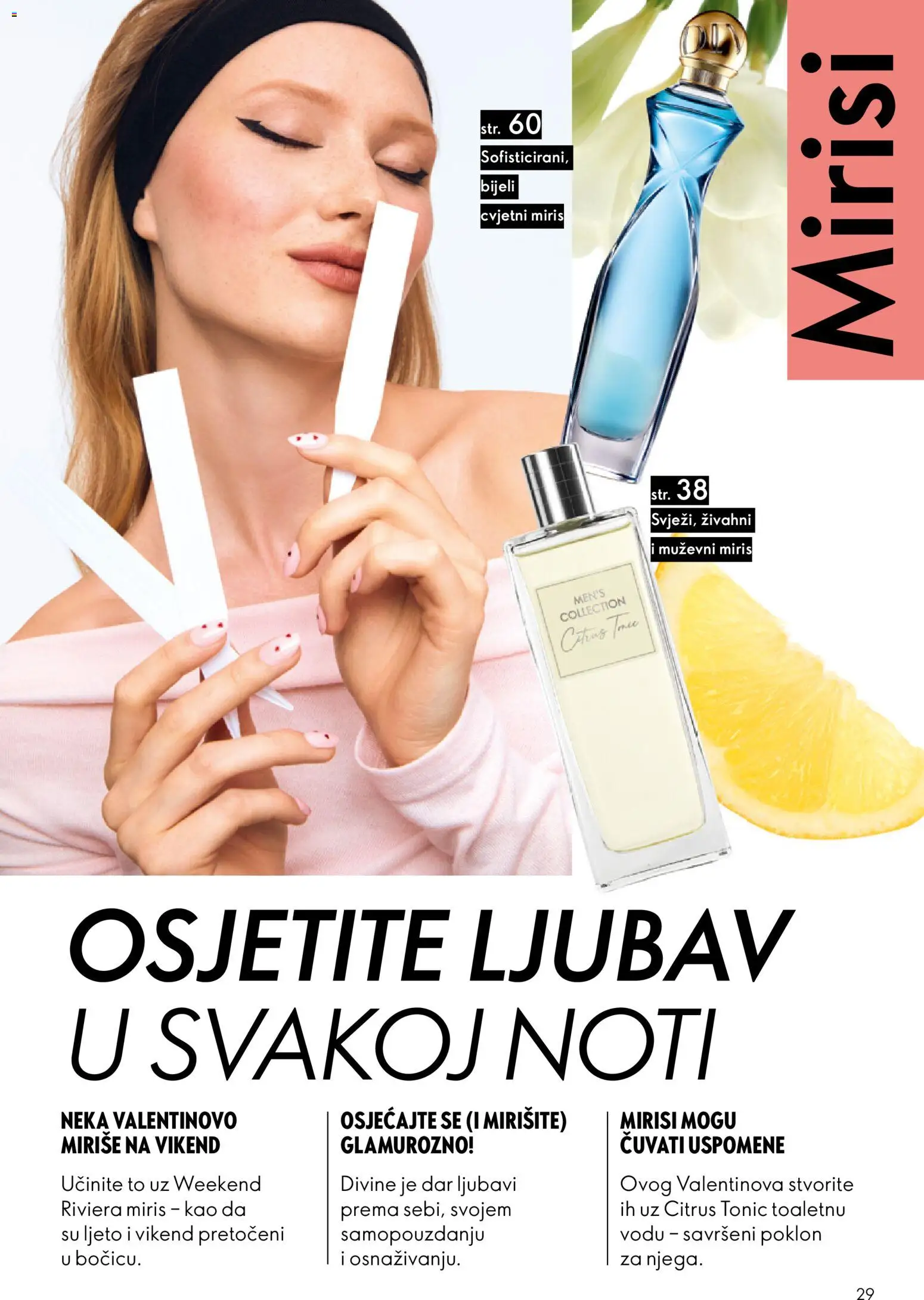 Oriflame katalog | vrijedi od 28.01.2026 | Stranica: 29 | Proizvodi: Miris, Tonic
