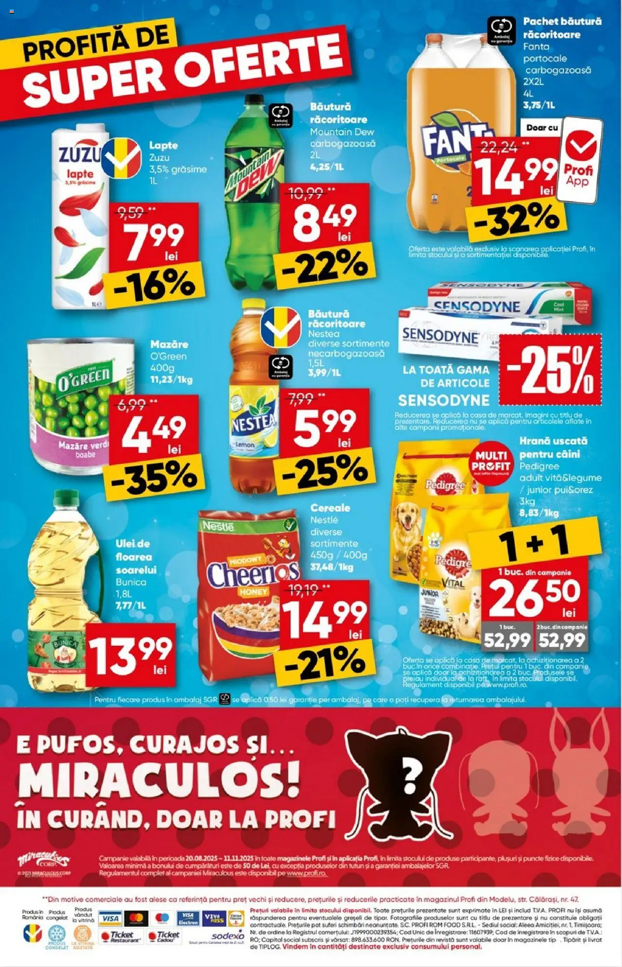 Catalog Profi Loco – valabil de la 06.08.2025 | Pagină: 12 | Produse: Lapte, Ulei, Rom, Bant
