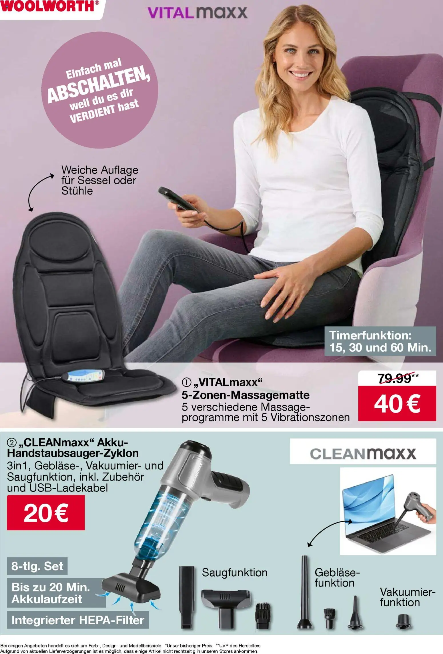 Woolworth Prospekt 	 – gültig ab 24.10.2025 | Seite: 19 | Produkte: Sessel