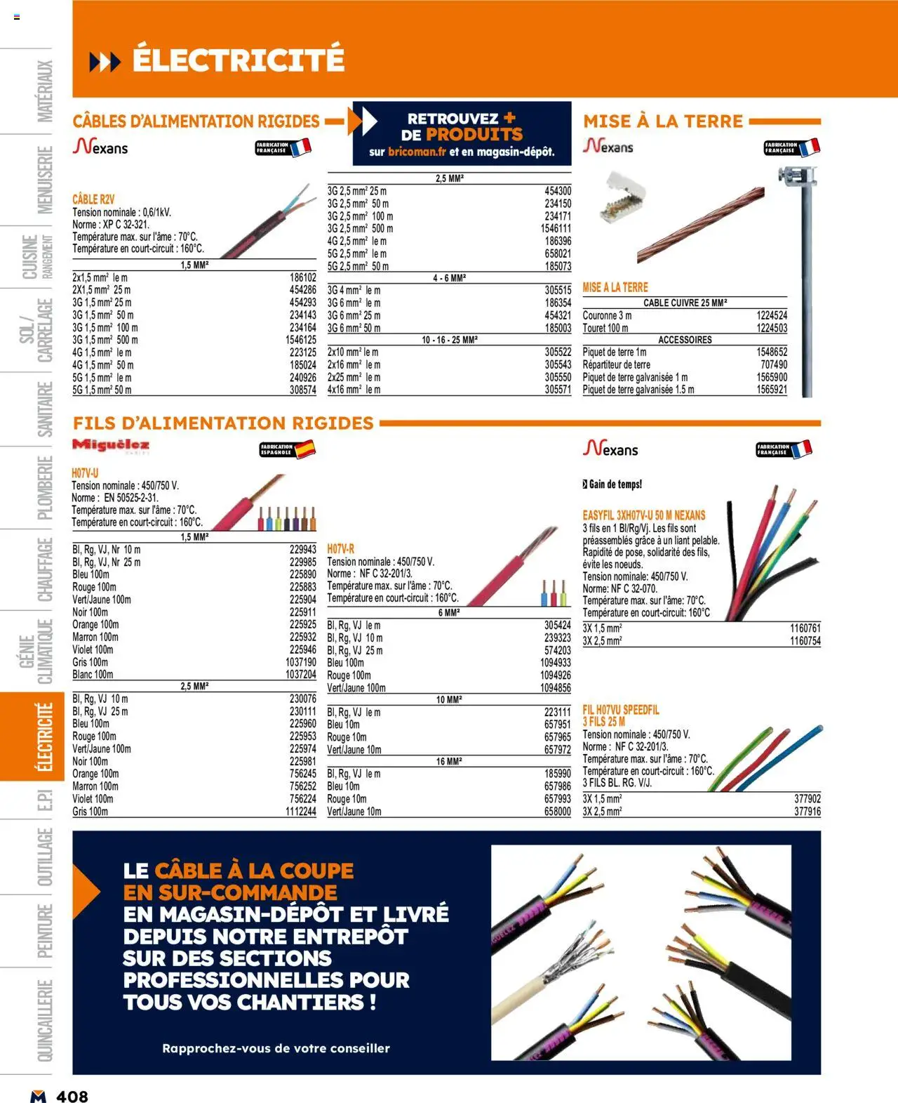  | Page: 408 | Produits: Câble, Orange, Livre