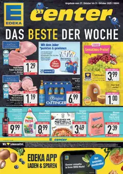 Edeka prospekt Ingolstadt	 ab 26.10.2025 gültig