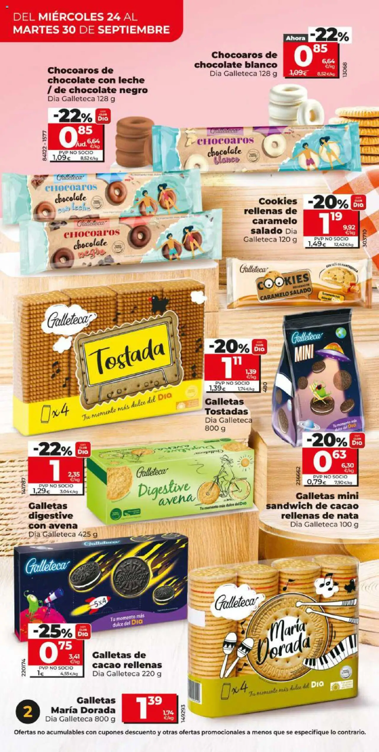 Dia - folleto Market │ válido desde el 24.09.2025 | Página: 2 | Productos: Leche, Chocolate, Chocolate con leche, Φρυγανιές σικάλεως