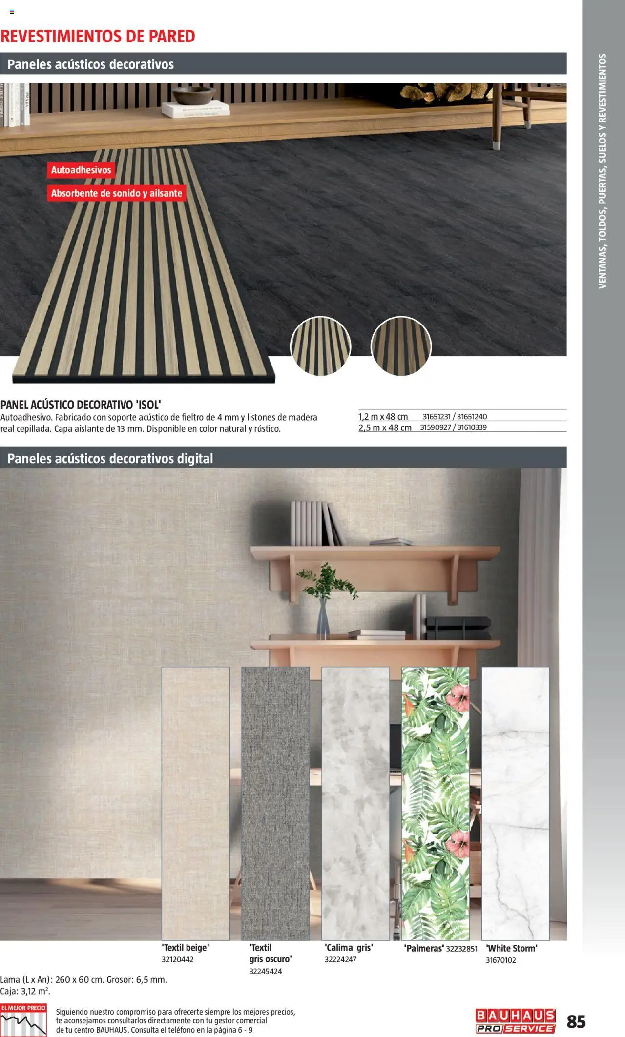 Bauhaus - ProService  │ válido desde el 24.02.2025 | Página: 85 | Productos: Té, Teléfono, Caja