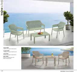 Vrtni namještaj 2026 Harvey Norman - Pregled kataloga iz trgovine Harvey Norman, vrijedi od 07.04.2026 | Stranica: 140 | Proizvodi: Fotelja, Stolić, Dvosjed