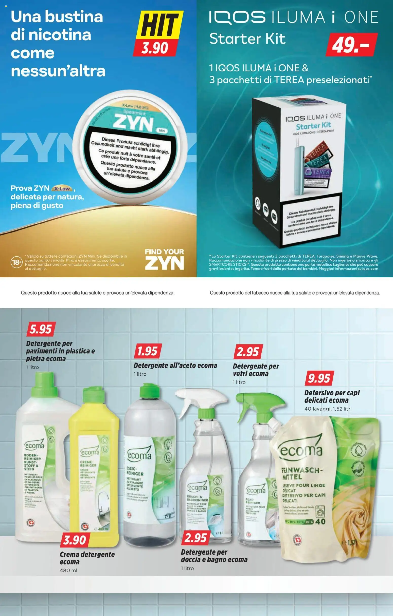 Denner Aktionen IT – gültig ab 25.11.2025 | Seite: 20 | Produkte: Essig, Creme