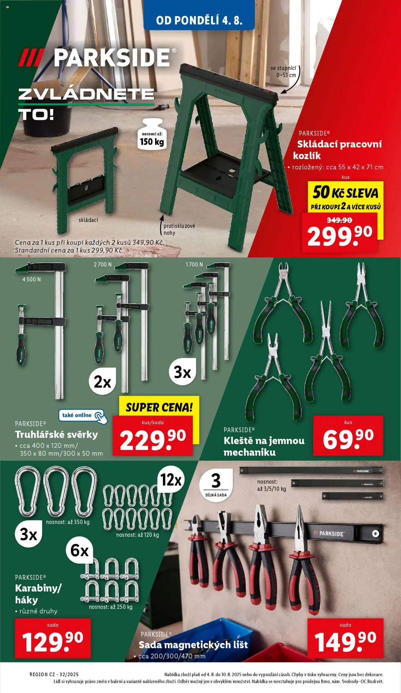 Lidl leták od 04.08.2025 | Strana: 36 | Produkty: Parkside