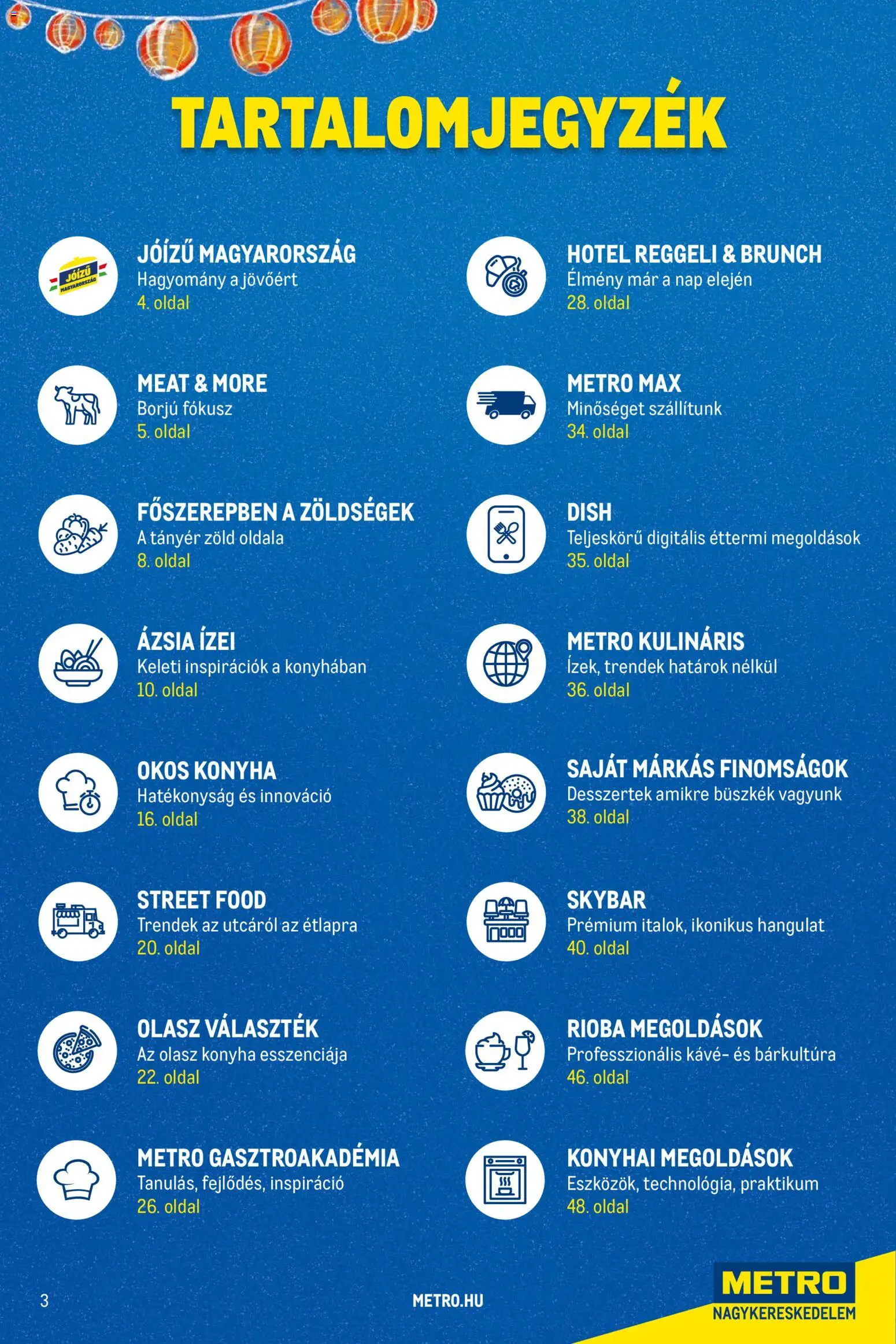Metro akciós ujság - amely érvényes a következő dátumtól: 03.03.2026 | Oldal: 3 | Termékek: Desszertek, Tányér, Kávé