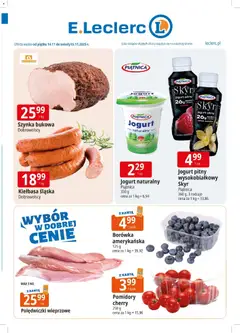 Pogląd oferty "E.Leclerc Gazetka - Zielona Góra" - ważna od 14.11.2025