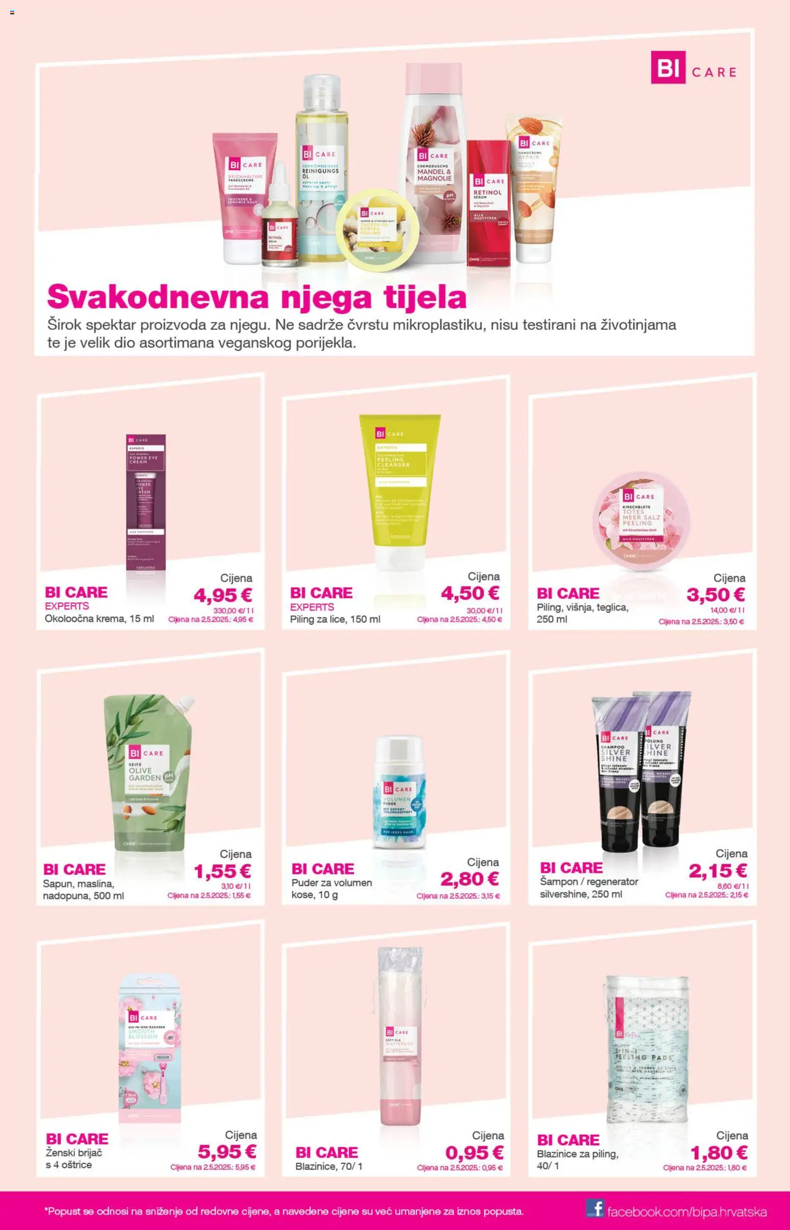 Katalog Bipa katalog | vrijedi od 19.03.2026 | Stranica: 13 | Proizvodi: Šampon, Regenerator, Brijač, Krema