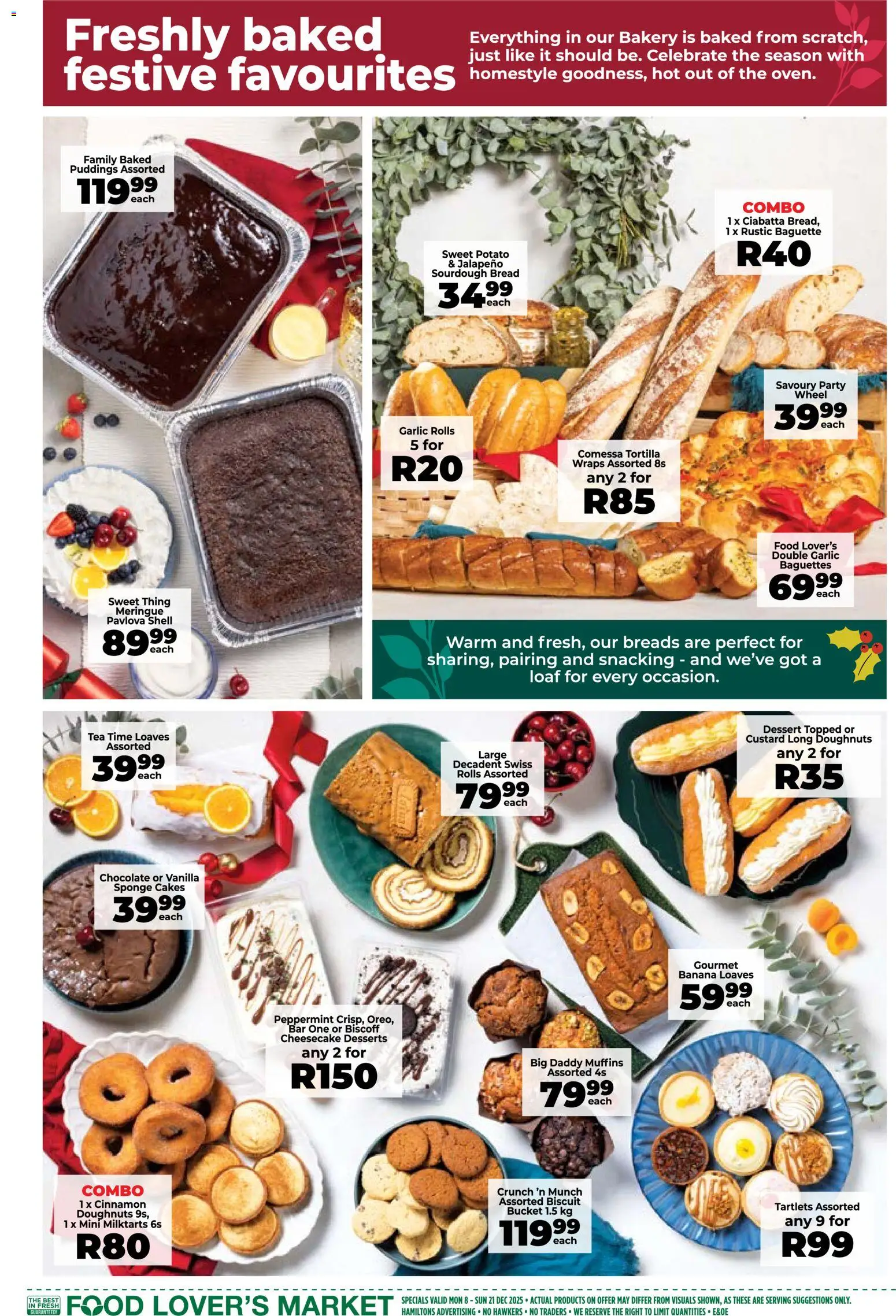 New Food Lover's Market catalogue – valid from 08.12.2025 | Page: 7 | Products: Pó talco, Bread, Chocolate, Tea