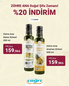 01.10.2025 tarihinden itibaren geçerli olan Çağrı Market kataloğu önizlemesi