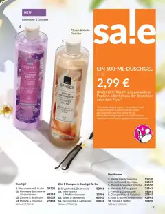 AVON Katalog April 2026 ab 01.04.2026 gültig | Seite: 33 | Produkte: Granatapfel, Orchidee, Shampoo, Duschcreme