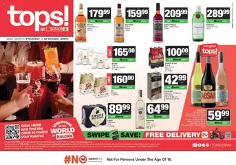 Tops at Spar specials catalogue – valid from 09.10.2025