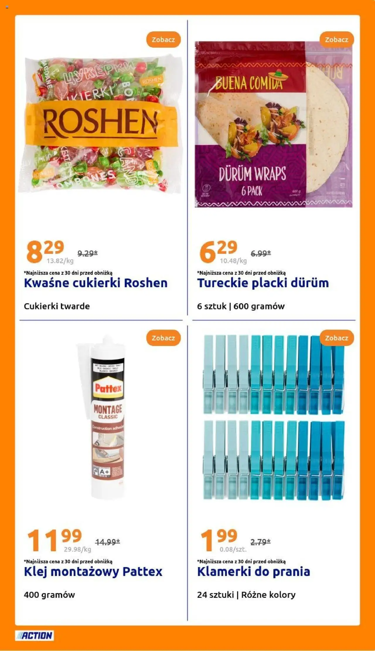 Action Gazetka od 13.08.2025 | Strona: 21 | Produkty: Cukierki roshen, Cukierki