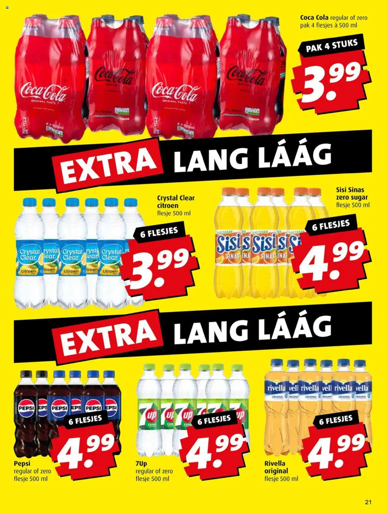  | Pagina: 21 | Producten: Citroen, Coca Cola, Pepsi, 7up