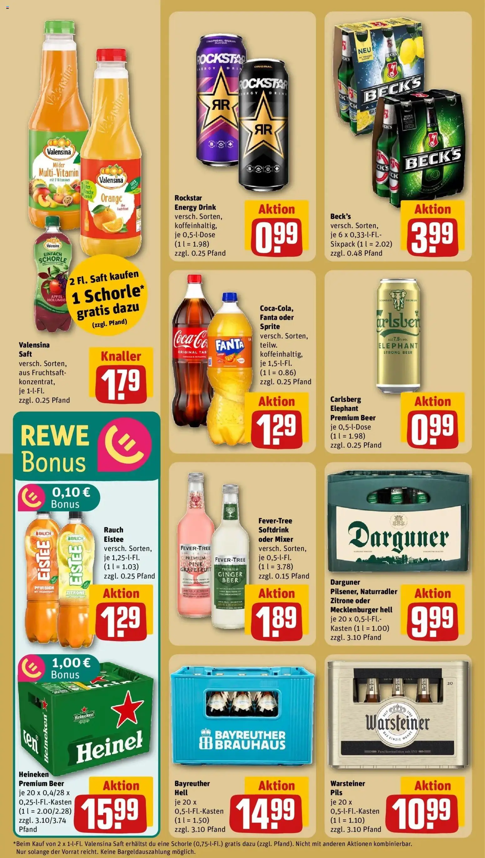Rewe Prospekt Waren	 – gültig ab 12.04.2026 | Seite: 24 | Produkte: Mixer, Fanta, Zitrone, Saft