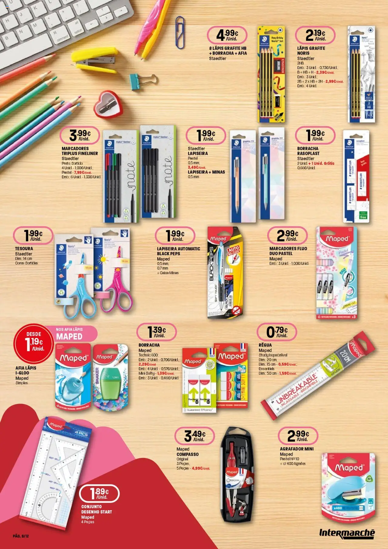 Intermarché folheto │ válido de 21.08.2025 | Página: 8 | Produtos: Caixa