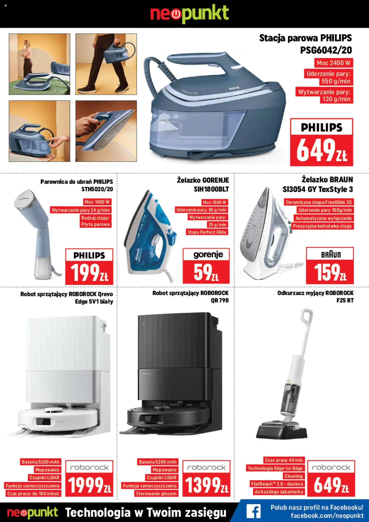 Neopunkt gazetka od 16.03.2026 | Strona: 9 | Produkty: Odkurzacz, Robot, Bateria, Robot sprzątający