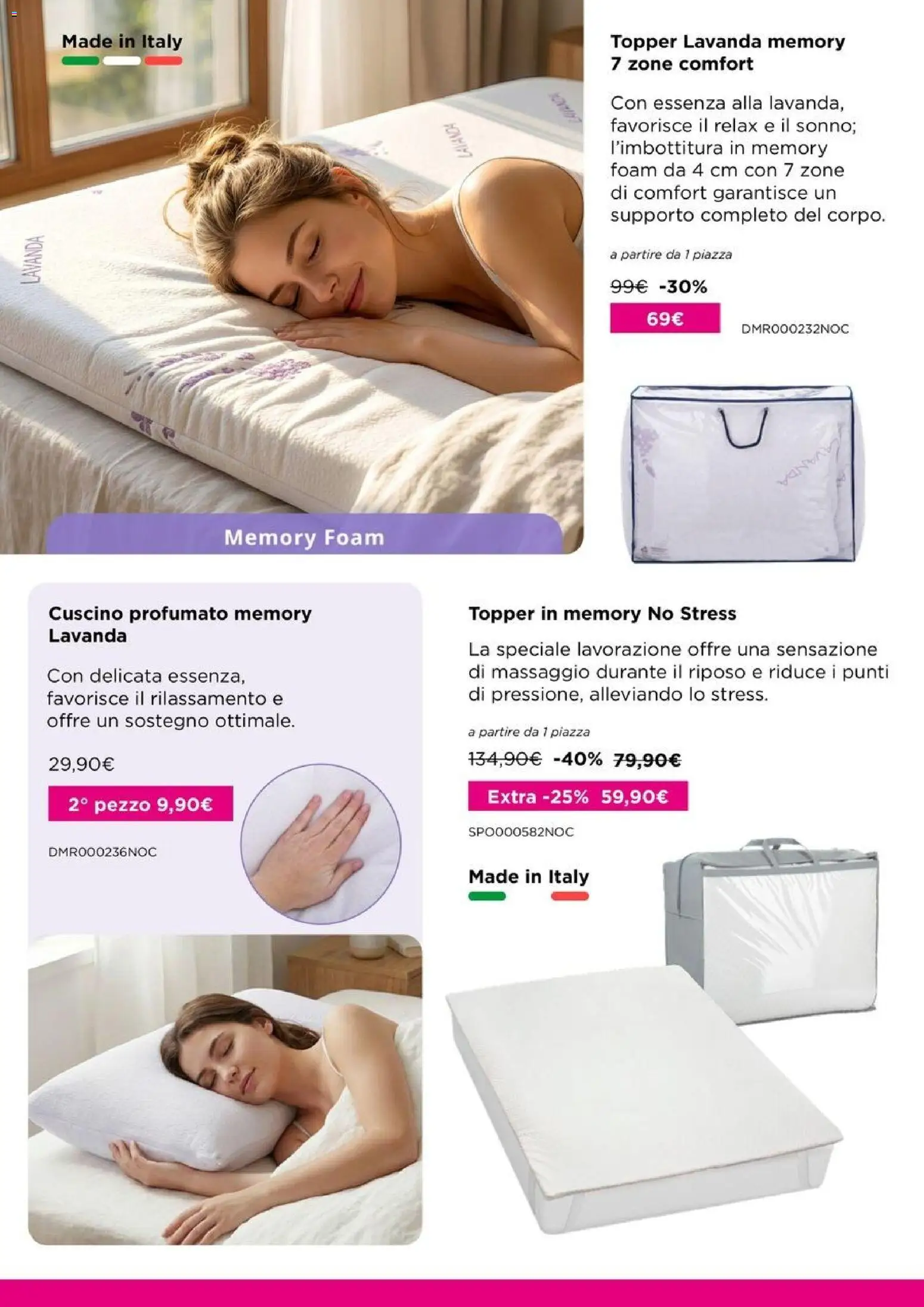 Volantino Kasanova del 15.01.2026 | Pagina: 8 | Prodotti: Lavanda, Cuscino