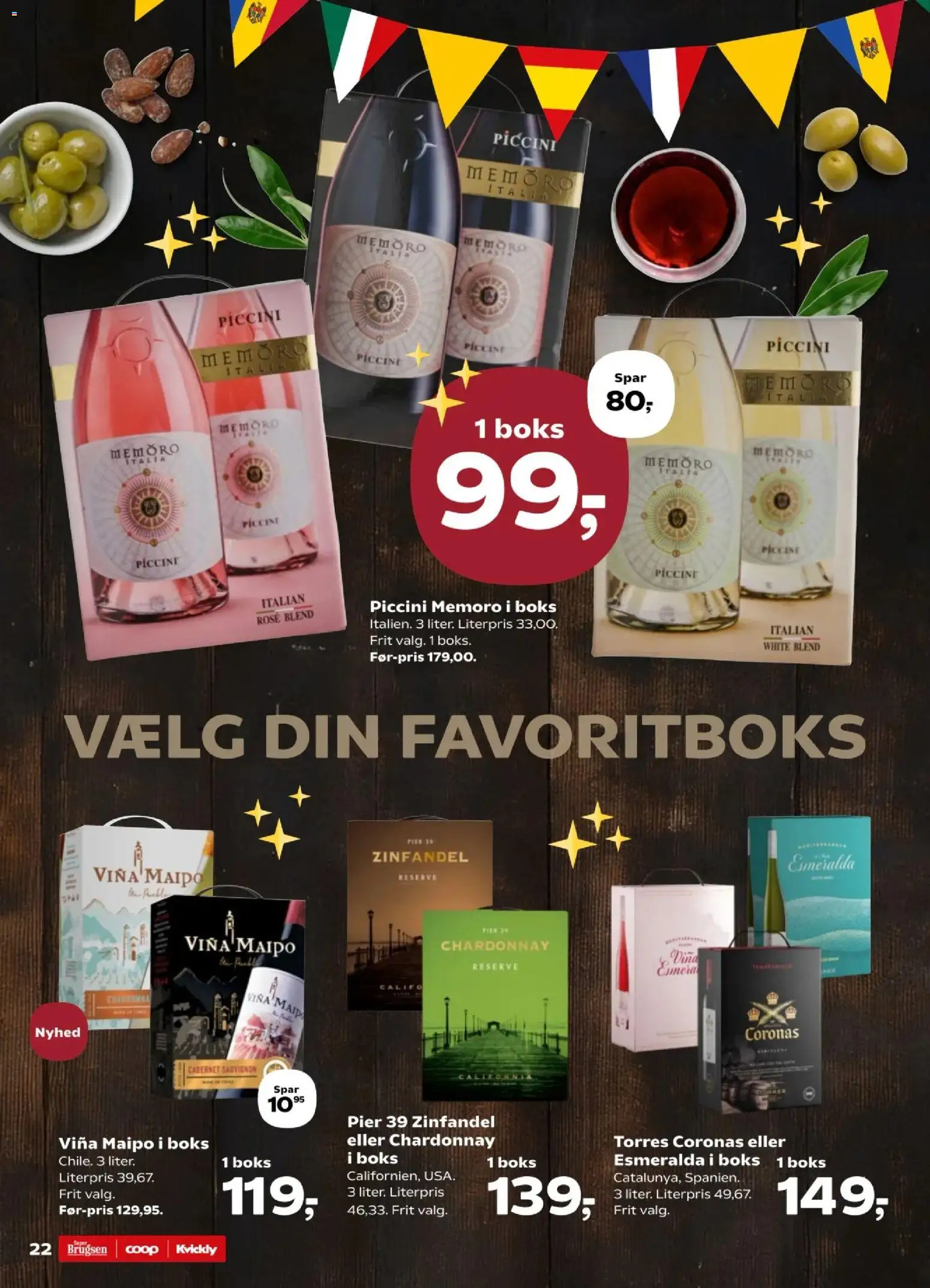 Kvickly tilbudsavis – gyldig fra 14.11.2025 | Side: 22 | Produkter: Boks