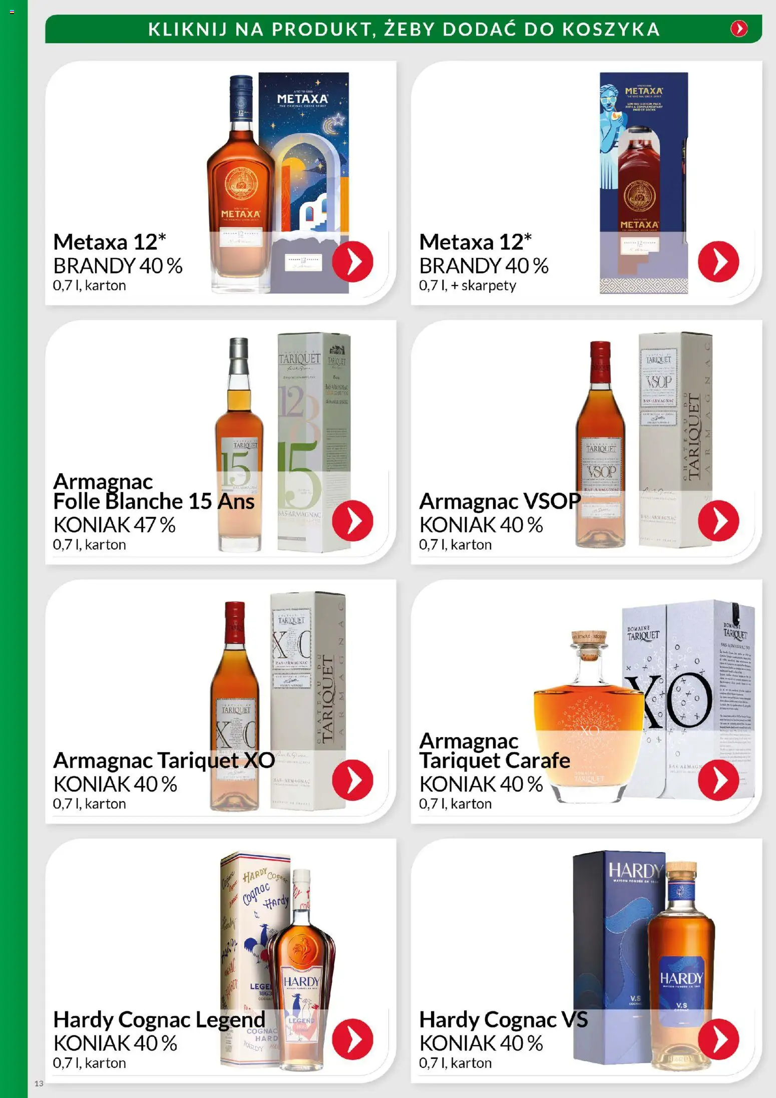 Eurocash Gazetka - Świąteczny Katalog Alkoholi od 01.11.2025 | Strona: 13