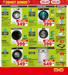 Anteprima del volantino Comet volantino valido a partire dal 05.03.2026 | Pagina: 3 | Prodotti: Lavasciuga, Acqua, Lavatrice, Lavastoviglie