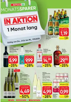 Spar Flugblatt gültig ab 21.08.2025 | Seite: 13