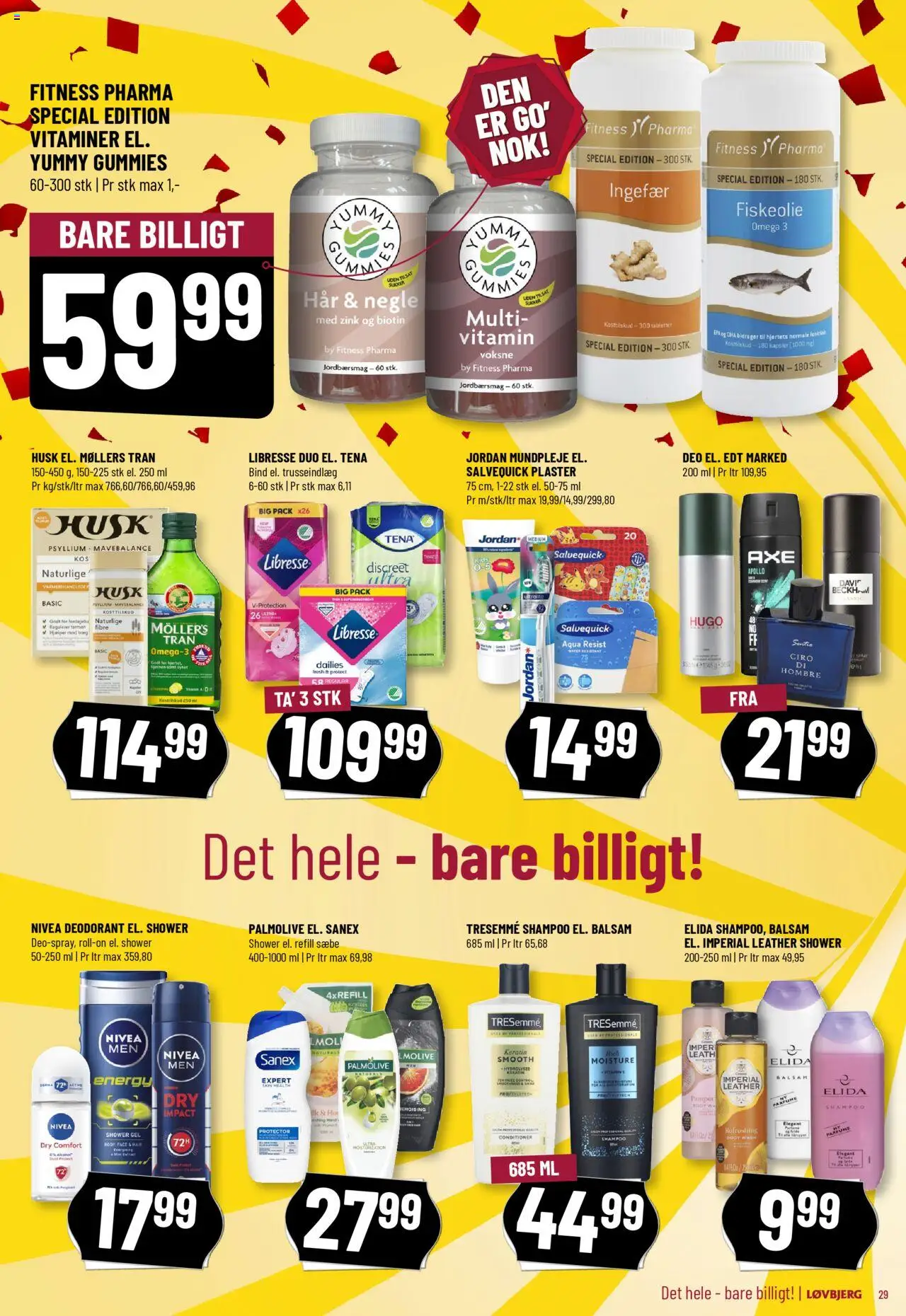 Løvbjerg Tilbudsavis gyldig fra 20.06.2025 | Side: 31 | Produkter: Eau de toilette, Shampoo, Sæbe, Sukker