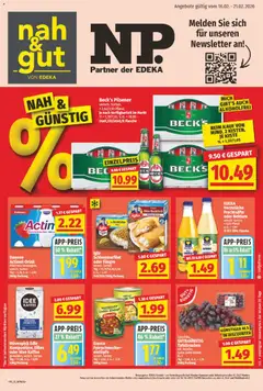 NP Discount Prospekt 	 ab 16.02.2026 gültig