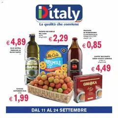 Anteprima del volantino Coal D'Italy catalogo valido a partire dal 11.09.2025