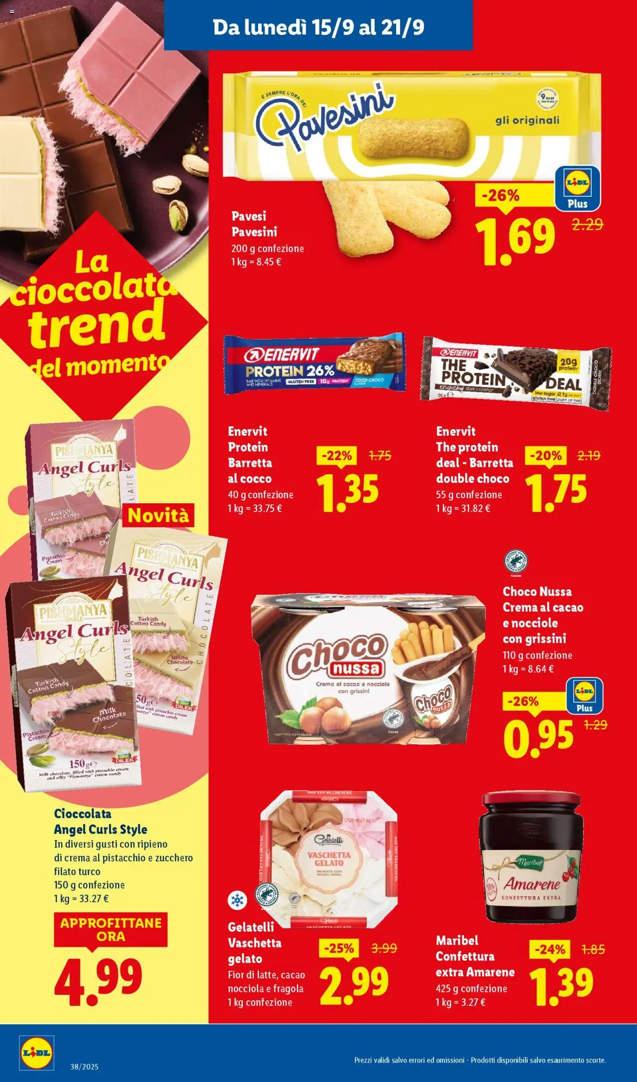 Volantino Lidl del 15.09.2025 | Pagina: 18 | Prodotti: Zucchero, The, Barretta, Grissini