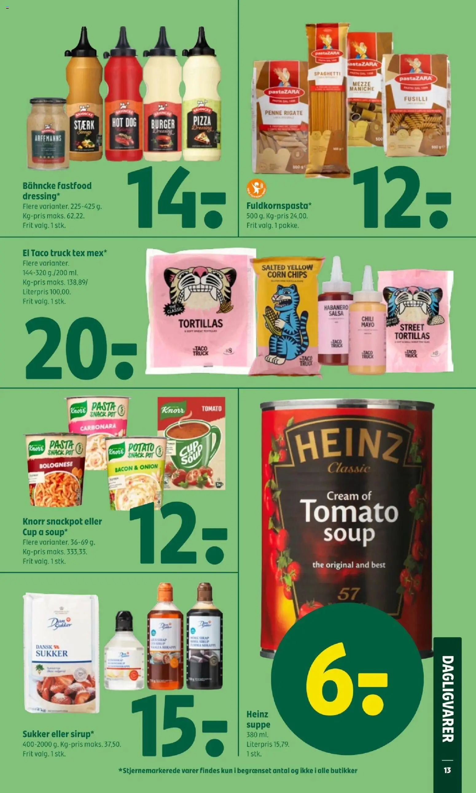 Coop 365 tilbudsavis – gyldig fra 15.01.2026 | Side: 15 | Produkter: Pizza, Spaghetti, Pasta, Sukker